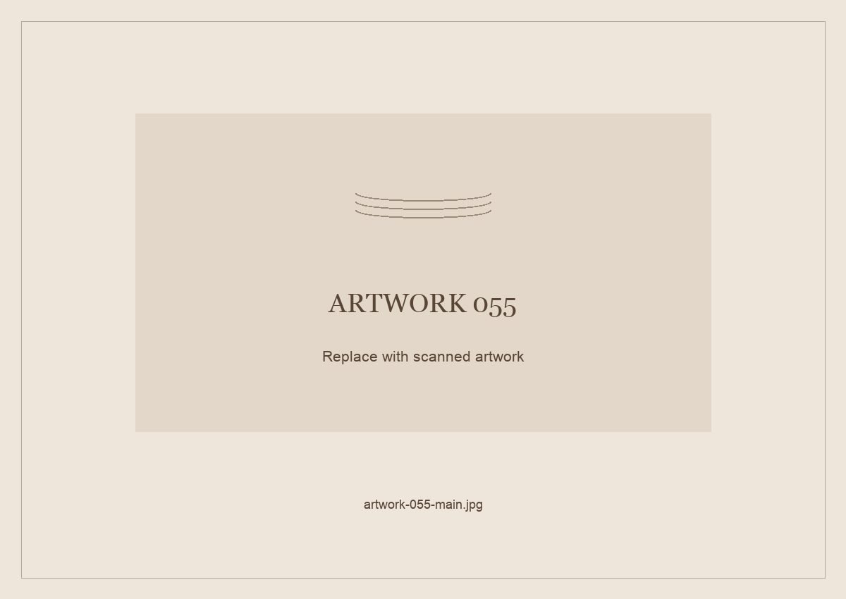 Numbered placeholder for Artwork 055; scanned artwork to come